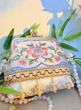 新中式国风复古手拿包女2026新款高级感气质手拿包