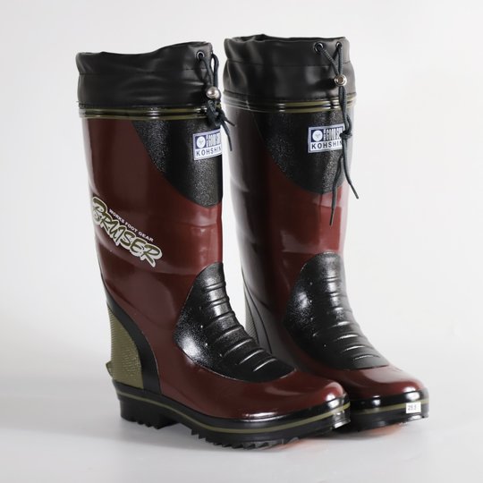 加棉加绒保暖高筒男款防滑钢头防砸冬天橡胶钓鱼男款雨鞋雨靴水鞋