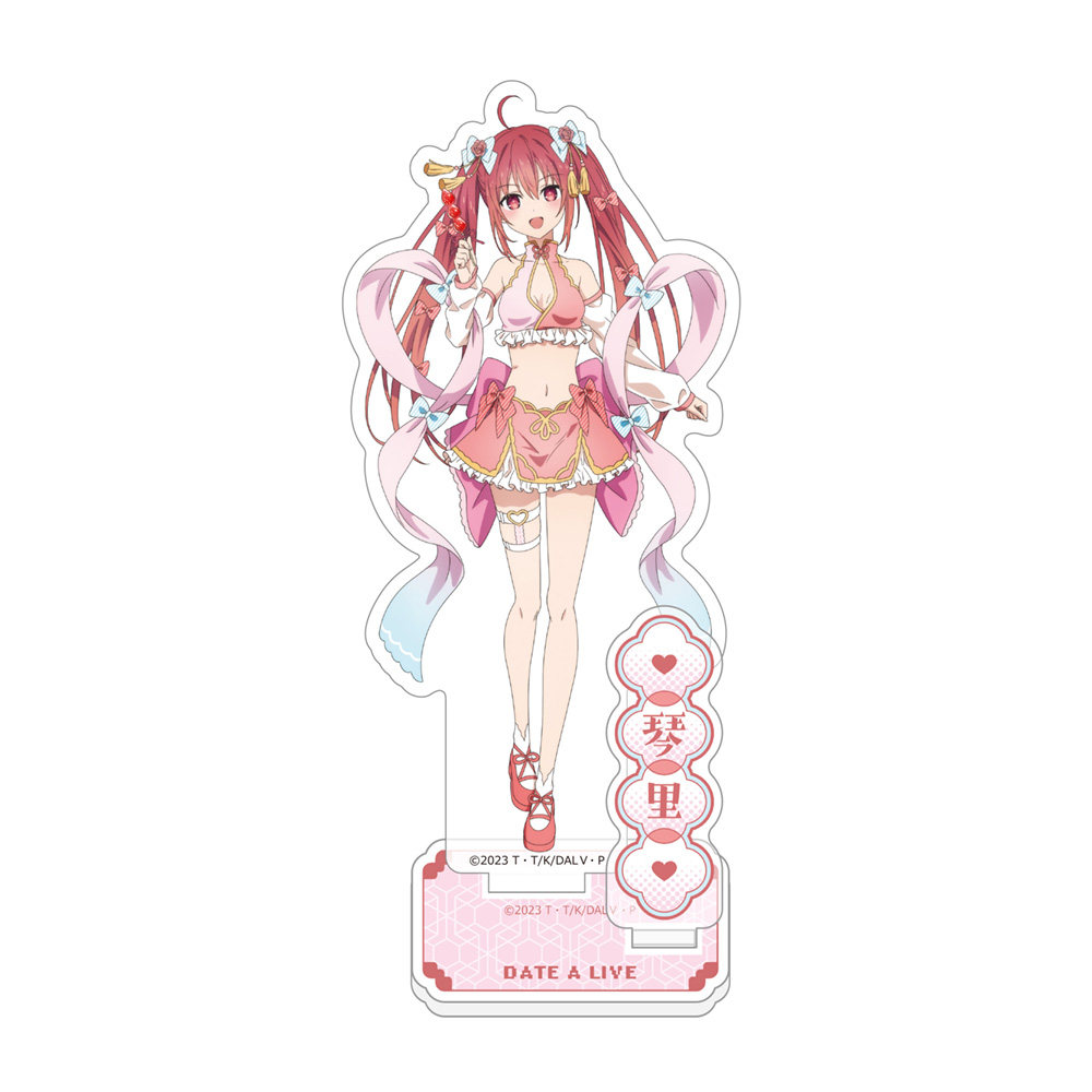 新款约会大作战粉彩中国风狂三十香琴里折纸四糸乃双插立牌摆件,淘宝优惠券,粉丝福利购,淘宝优惠卷