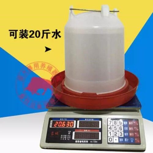 新款喂水喂鸡器鸡用饮水器鸡舍水桶自动喂食器鸡饲料桶大鸡大食槽 - 图2