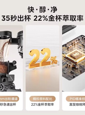 美的全自动意式现磨咖啡机