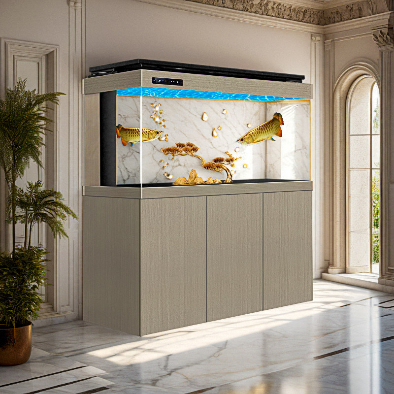 客厅高端落地鱼缸家用生态超白落地水族箱中型2025客厅鱼缸新款,淘宝优惠券,粉丝福利购,淘宝优惠卷
