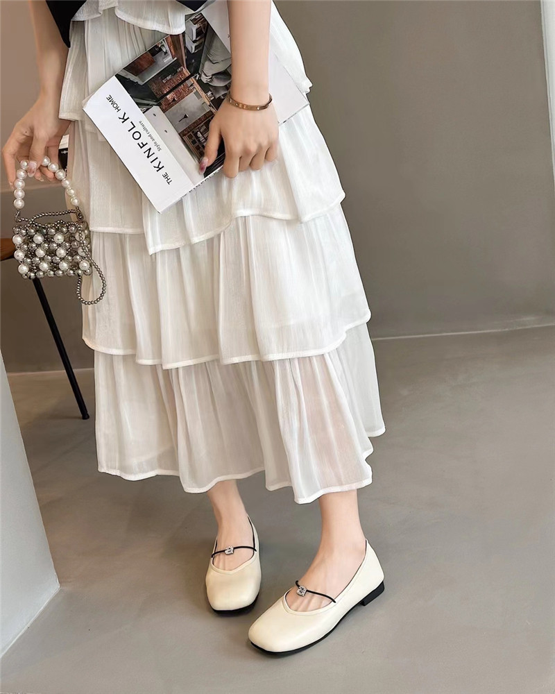 品牌撤柜羊皮方头玛丽珍小皮鞋女2025年春季新款百搭浅口平底单鞋,淘宝优惠券,粉丝福利购,淘宝优惠卷