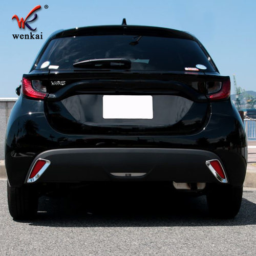 适用于马自达23款Mazda 2改装后保险杠雾灯电镀装饰框 后雾灯罩 - 图3