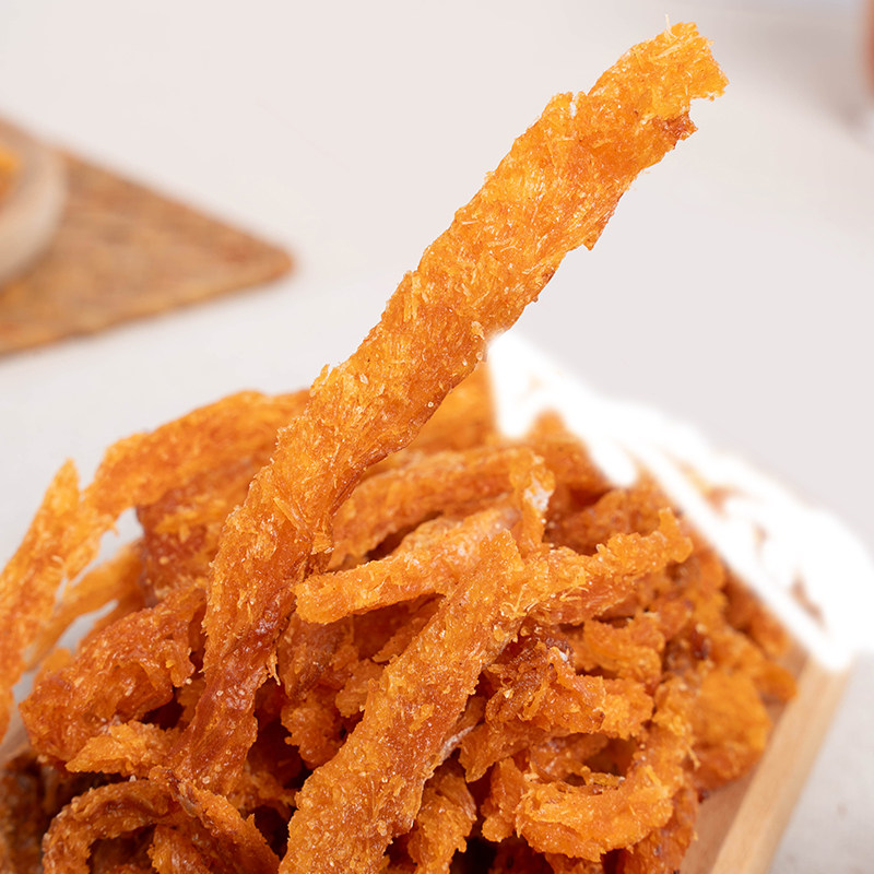 香港华园红烧鱼柳100g盒装辣味明太鱼干零食港味提成休闲食品小吃,淘宝优惠券,粉丝福利购,淘宝优惠卷