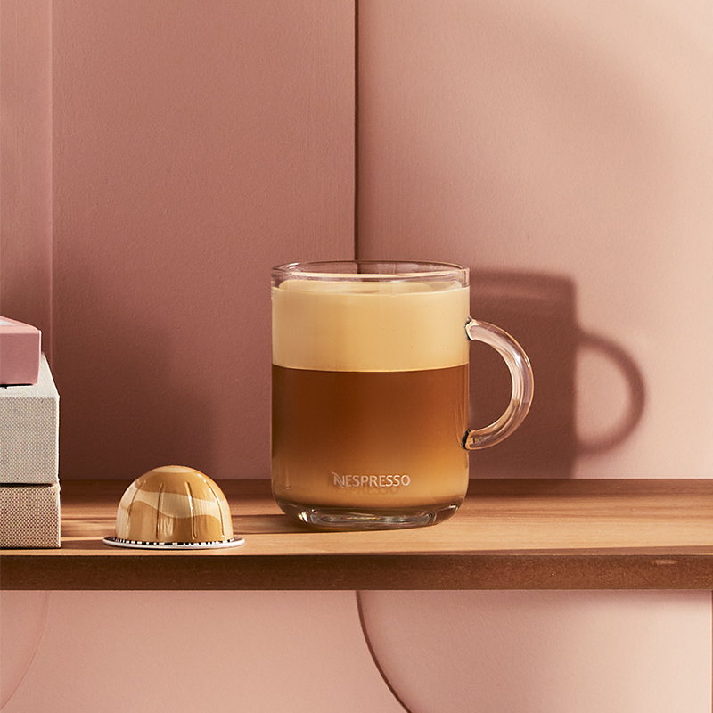 NESPRESSO奈斯派索胶囊咖啡 Vertuo系列黄金焦糖风味浓缩咖啡10颗-图3