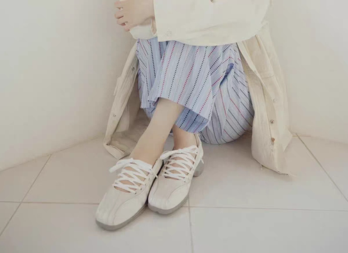 韩国 rockfish 2026新款 illit同款绑带芭蕾风厚底增高玛丽珍鞋女 - 图2