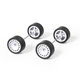 Hot Wheels Big Cake Wheels 1 64 Car Molding Tire