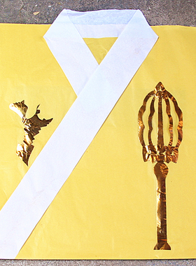 地藏菩萨黄纸烧纸单面