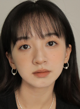 小众极简日系ins风925银耳环女