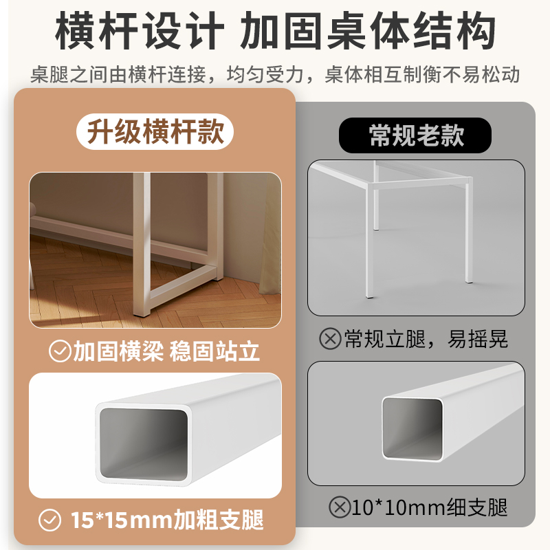 L型转角拐角书桌书架一体桌子学生台式电脑桌卧室家用办公桌工作 - 图2