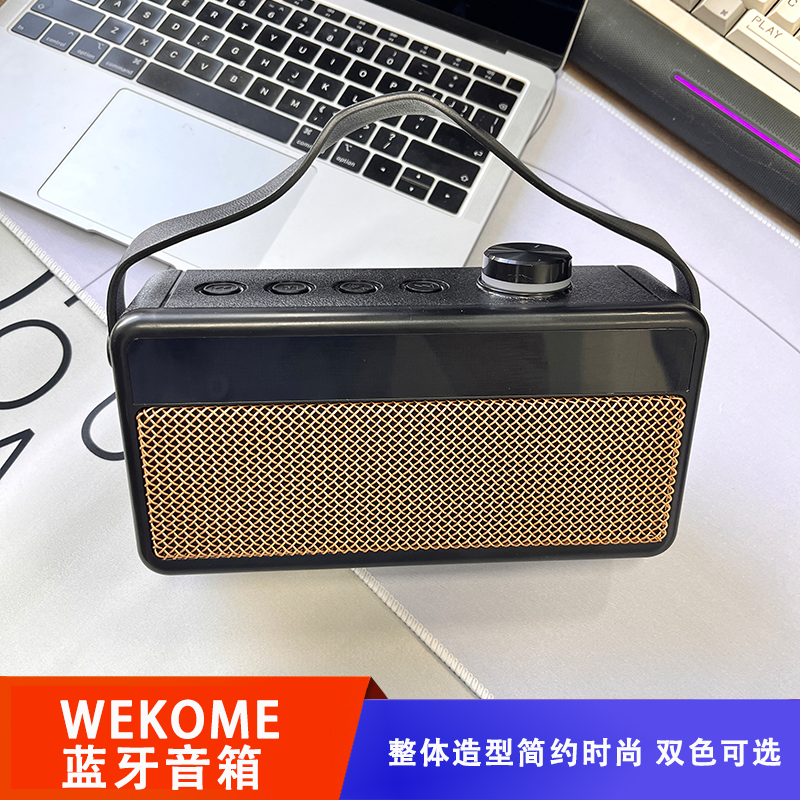 WEKOME蓝牙音箱D17多功能蓝牙音响支持内存卡/U盘播放带麦克风 - 图2