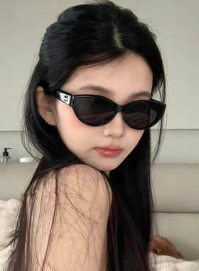 我天15.9块 挖到roc*c平替质感绝了！猫眼墨镜女2025新款太阳眼镜