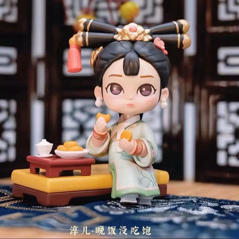 正版锦鲤拿趣第二代甄嬛传熹贵妃华妃年世兰盲盒古国风潮玩具摆件 - 图2