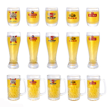 Crystal Glass Cup Tablet Day Style Squeezed Beer cup Home Beer Cups commercial cup Brand LOGO Custom