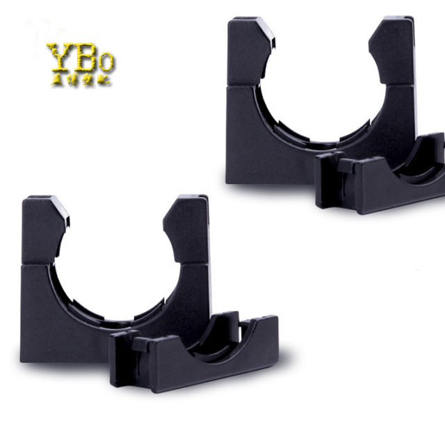 Square bracket bellows fixing seat with cover tube clamp