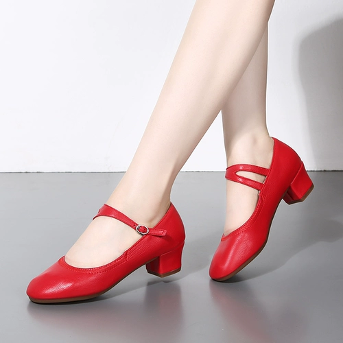 Серебряная танцующая обувь, из натуральной кожи, мягкая подошва, коллекция 2023, для среднего возраста