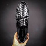 潮仁区 Летние туфли, повседневная обувь, из натуральной кожи, в корейском стиле