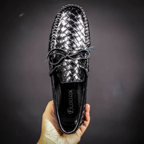 潮仁区 Летние туфли, повседневная обувь, из натуральной кожи, в корейском стиле