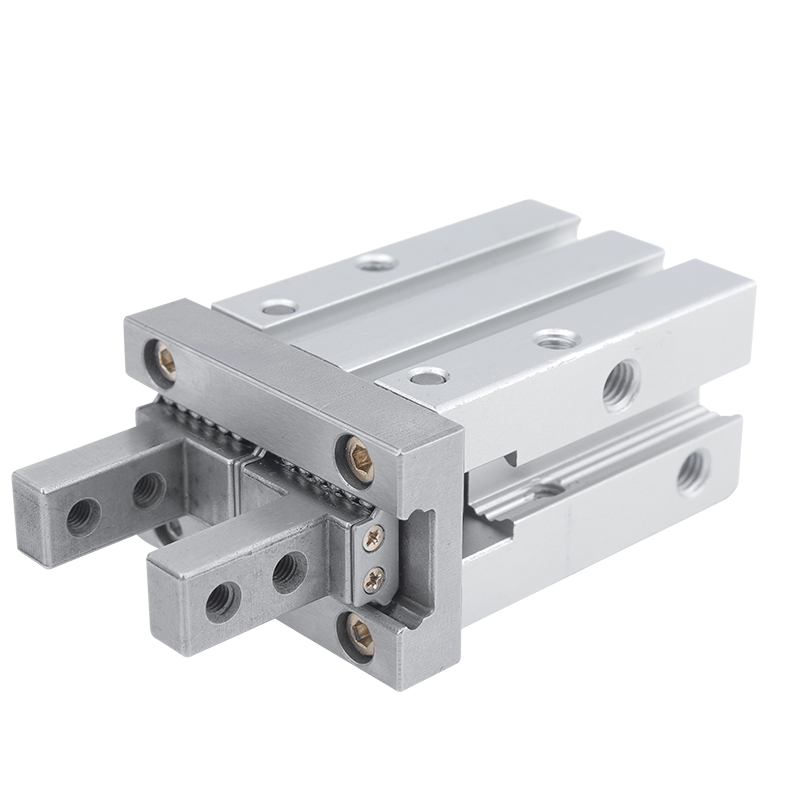 气动手指气爪气缸机械手夹具平行夹爪 MHZL/MHZ2-6D/10/16/20D/S-图3