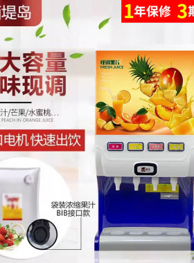 西堤岛现调商用果汁机冷饮机自助餐厅饮料机冷饮机鲜榨果汁自动