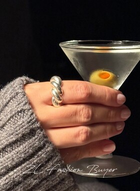 清仓Lie Studio螺旋纹理波纹褶皱极简风高级小众戒指指环官方授权