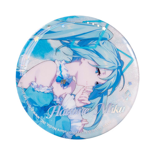 moeyu初音未来酣然梦景马口铁徽章吧唧miku二次元动漫周边谷子 - 图0