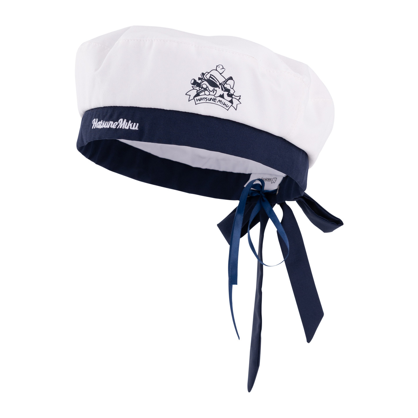 moeyu初音未来潮汐之歌学院风JK贝雷帽蝴蝶结白色水手帽画家帽子,淘宝优惠券,粉丝福利购,淘宝优惠卷