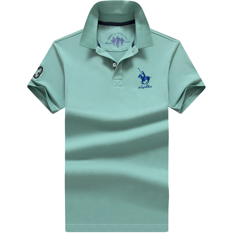 男装短袖男士翻领纯色夏保罗polo衫 麦堡鹿T恤