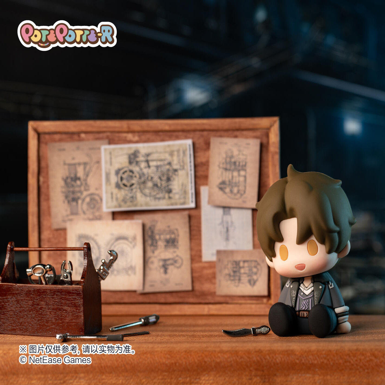 现货官方正版万代POTEPOTTE-R世界之外滴胶坐姿盲盒高级游戏周边,淘宝优惠券,粉丝福利购,淘宝优惠卷