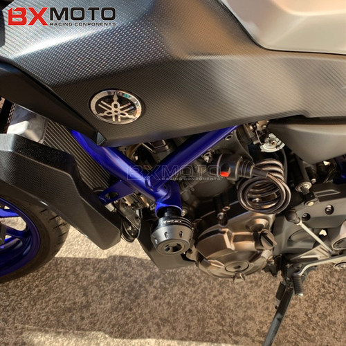 适用雅马哈TRACER700 XSR700 MT-07 MT07 改装防摔胶车身防摔球 - 图1