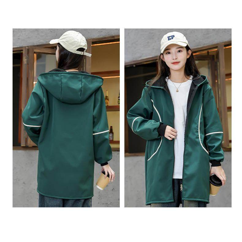 男女工作服防水罩衣厨房防风衣外套保暖耐脏加绒2024中长款logo,淘宝优惠券,粉丝福利购,淘宝优惠卷