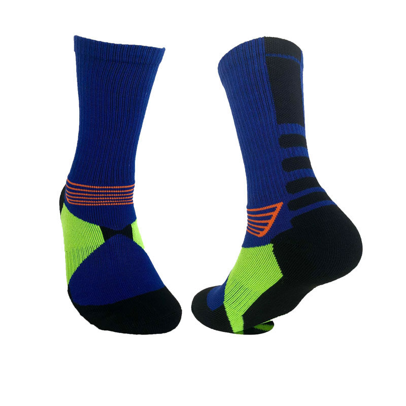 跨境男加厚篮球袜高筒精英袜吸汗透气长筒毛巾袜户外跑步运动袜子,淘宝优惠券,粉丝福利购,淘宝优惠卷