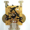 Free shipping Polaris mechanical clock wall clock vintage repair