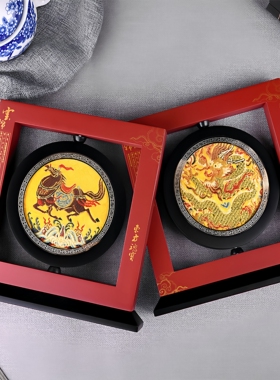 马到成功吉祥如意摆件商务送老外
