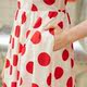 2024 summer long skirt design new polka dot holiday style