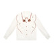 Kamo Original Retro Contrast Color White Shirt