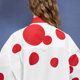 Kamo original retro style long sleeves polka dots