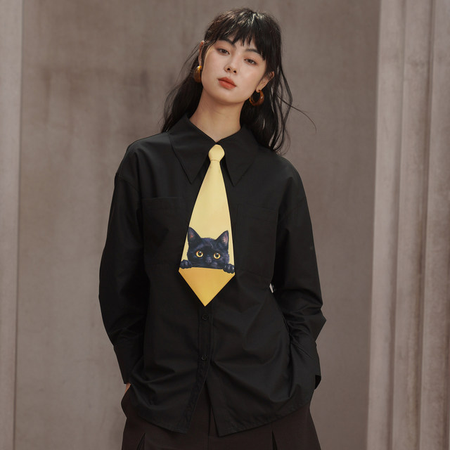 Original Yellow Casual Arrow Tie