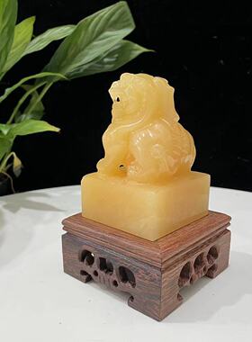 美玉轩阁玉新中式客厅貔貅