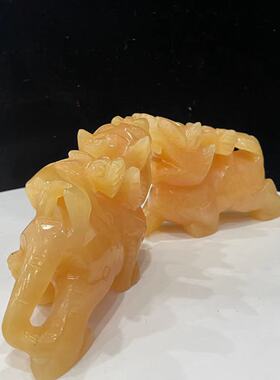 美玉轩阁玉中式客厅貔貅摆件