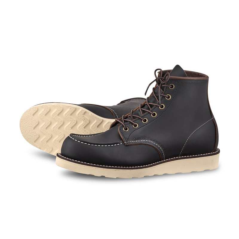 斯普瑞 RED WING 红翼 RW 经典方头工装靴 茶芯高帮手工鞋 8849