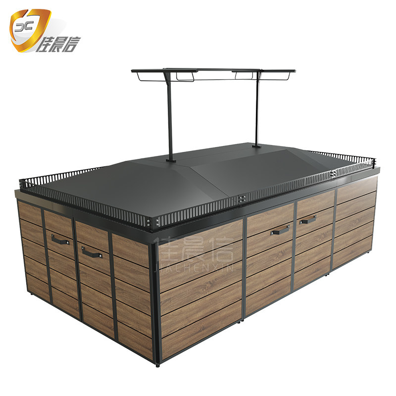 佳晨信水果货架展示架蔬菜水果超市货架中岛水果堆头胖东来生鲜架,淘宝优惠券,粉丝福利购,淘宝优惠卷