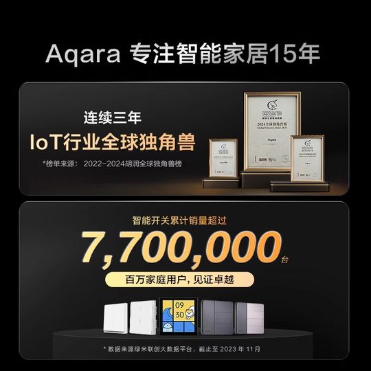 Aqara smart full-screen magic switch S1E