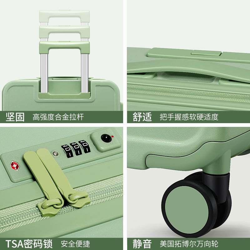日本RAMBO行李箱女日系旅行箱男拉杆箱万向轮静音20寸登机密码箱多图4