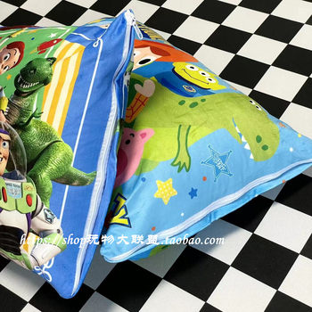 ກາຕູນພາບເຄື່ອນໄຫວ Toy Story TOYS plush ice silk ຄູ່ຜົວເມຍຫໍພັກບ້ານສາມາດຖອດອອກໄດ້ແລະຊັກໄດ້