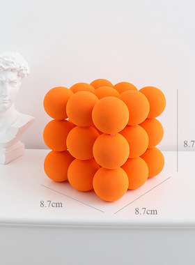 克莱因蓝小球网红拍照道具摆件几何家居创意拍摄客厅装饰摄影背景