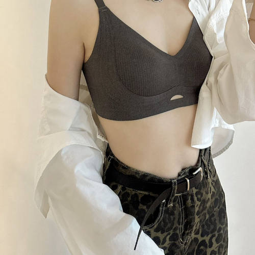 柔润暖肌提拉软支撑美背无痕内衣 挺拔聚拢收副乳亲肤无钢圈文胸 - 图2