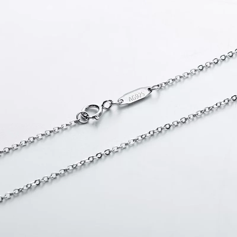 David Star Pure Silver Necklace Pendant Sweet Tea Same