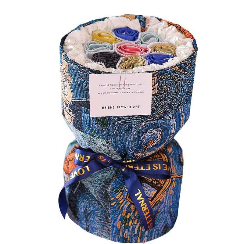 七夕情人节礼物老公高级内裤花束男士生日男生实用仪式感送老公